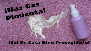 PROBAMOS LAS ARMAS DE GAS PIMIENTA  SI SIRVEN PARA DEFENSA  ME PEGO DOS TIROS Y ME GASEO [upl. by Bibah192]