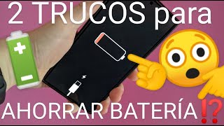 🔋📱❌ DESACTIVA estas 2 OPCIONES que DRENAN la BATERÍA de tu CELULAR AHORA MISMO❕❗ [upl. by Sproul969]