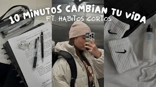 7 hábitos que cambiaran tu vida en solo 10 minutos ☁️  productividad  motivación [upl. by Pitarys]