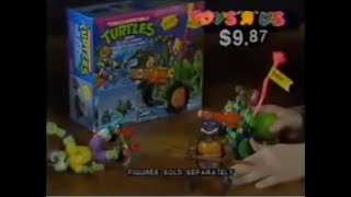 Toys R Us Teenage Mutant Ninja Turtles Playset Commercial [upl. by Nospmoht447]