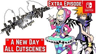 The World Ends with You Final Remix Switch  quotA New Dayquot All Cutscenes [upl. by Nivek112]