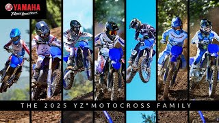 Introducing the New 2025 Yamaha YZ Family [upl. by Yelnahs]