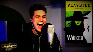 Wicked Double Medley  Wicked  Cover  Aaron Bolton MusicalTheatreEveryday 2024 [upl. by Herbie]