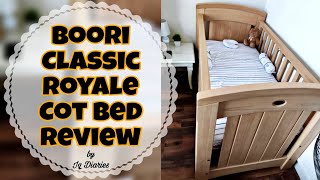 Boori Classic Royale Cot Bed  Unboxing amp Review [upl. by Aixela]