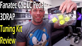 Fanatec CSL Load Cell Brake Pedal Tuning Kit From 3DRAP Review [upl. by Eihcra]