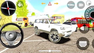 Modified Land Rover Defender  Indian Cars Simulator 3D  Defender Driving  Android Games [upl. by Sebbie661]