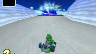 Mario Kart DS Beta N64 Frappe Snowland [upl. by Lonee]