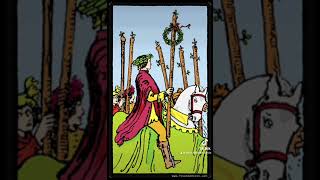 Aprendizaje del significado de las cartas de bastos del Tarot [upl. by Herrod]