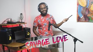 Savage Love Cover Steelpan [upl. by Bibbye]