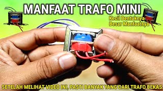 ternyata TRAFO KECIL ini mantap untuk Power Supply Bluetooth Speakers [upl. by Raye]