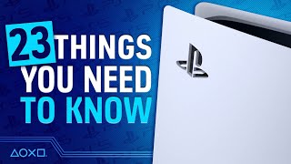 PS5 23 Things You Need To Know About PlayStation 5 [upl. by Cohn]