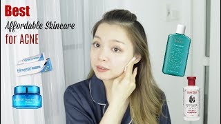 Sản Phẩm Trị Mụn Tiết Kiệm mà Hiệu Quả ♡ Affordable Skincare for Acne ♡ TrinhPham [upl. by Annawyt]