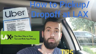 How to PickupDroppoff Uber at LAX Tips [upl. by Seena]