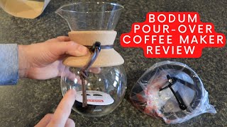 Bodum Pour Over Coffee Maker Review [upl. by Israel]