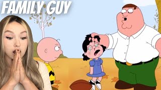 Family Guy  Dark Humor REACTION [upl. by Repinuj857]