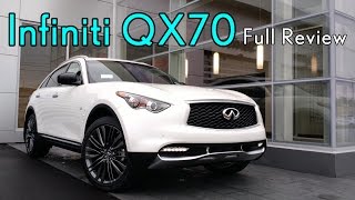 2017 Infiniti QX70 Full Review  37 Premium Technology Sport amp Limited [upl. by Ahsilav359]