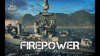 World of Warships  Firepower [upl. by Yllut]