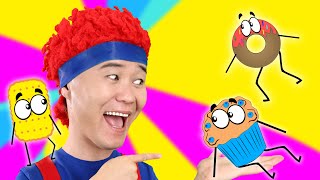 Muffin ChaCha Donut BoomBoom amp Cookie Chicky  D Billions Kids Songs [upl. by Savihc]