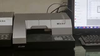 ELISA PLATE READER Elx800 [upl. by Alyakem785]