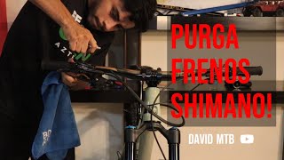 Purgar frenos Shimano [upl. by Divadleahcim]