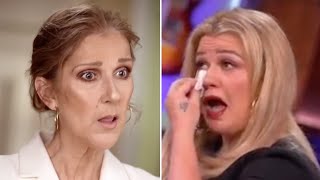 Celine Dion REACTS to Kelly Clarkson CRYING Over Her Olympic Opening Ceremony Performance [upl. by Cornel]