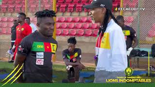 Cameroun  Jamaïque Séance dentraînement du lundi 07 novembre 2022 des LionsIndomptables [upl. by Kory]