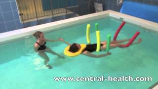 Hydrotherapy exercise Bad Ragaz Shoulder strengthening [upl. by Yrtua]