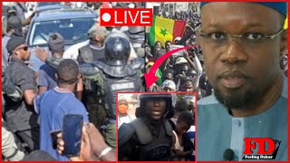 🛑Le policier Cheikh Tidiane qui faisait la médiation aux manifs de Mbacké est radié de la police WAX [upl. by Killoran156]