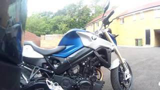 2016 BMW F800R Test Ride and Review [upl. by Arraic]