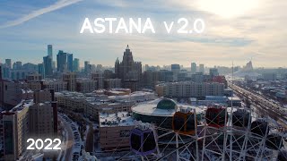 ASTANA Kazakhstan 2022 Winter 4k Dron NurSultan [upl. by Sheryl371]