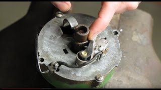 How to TuneUp your Delco Tractor Ignition and Install a Distributor in Time Points Coil and Wires [upl. by Gigi]