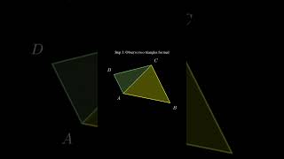 Sum of Interior Angles in a Quadrilateral  Geometry Proof Explained  Class 9 Maths Quadrilaterals [upl. by Ahsirahc]