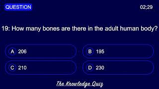 General Knowledge Quiz  MCQ  MCQs  General Knowledge  Quiz [upl. by Saltsman]