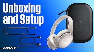 Bose QuietComfort® 45 Headphones – Unboxing and Setup [upl. by Eissel424]