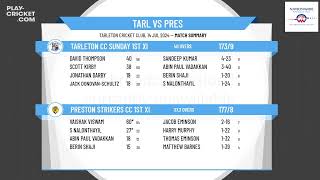 Tarleton CC Sunday 1st XI v Preston Strikers CC 1st XI [upl. by Onfre15]