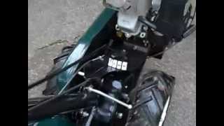 Craftsman 55hp 14 inch rear tine roto tiller [upl. by Aneladdam501]