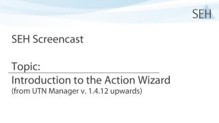 UTN Manager  Action Wizard Basic Functions [upl. by Abisha931]