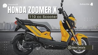 Honda Zoomer X 2023  Bike Details and Spesification [upl. by Barnum]