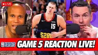 The Jokic Takeover NUGGETS vs WOLVES Game 5 LIVE Reaction  Richard Jefferson and JJ Redick [upl. by Camp263]