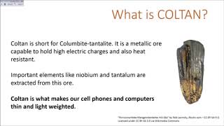 Coltan for sale Tantalum Niobium Tantalite columbite available for supply in the USA [upl. by Rosenwald]