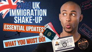 Massive UK Immigration Changes for 2024 What You Must Know [upl. by Yrrek]