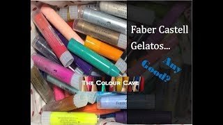 FaberCastell Gelatos What To Do With Them [upl. by Aenel515]