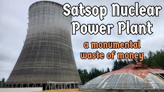 The Story Behind the Abandoned Satsop Nuclear Power Plant A Monumental Waste of Money [upl. by Idur]