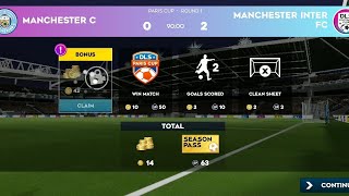 Dls paris cup Manchester city vs Manchester inter fc [upl. by Bogart748]