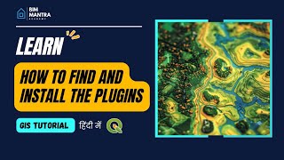 QGIS Tutorials How to Find and Install Plugins l BIM Mantra Academy [upl. by Selokcin722]