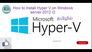 How to Install HyperV in Windows Server 2012 r2 Step by Step [upl. by Ahtel]