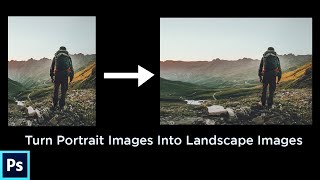 Turn Portrait Style Photos Into Landscape [upl. by Cherian87]