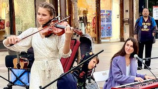 15 Year Old Karolina Protsenko  Wellerman Sea Shanty [upl. by Pulsifer205]