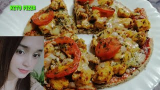 Keto Pizza  Low Carb Pizza  Diet with sana [upl. by Diamond]