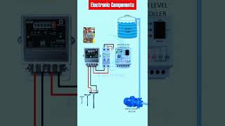 Automatic Water Pump On Of Water Level Controller electricianelectricianlife electricityelectric [upl. by Meta]